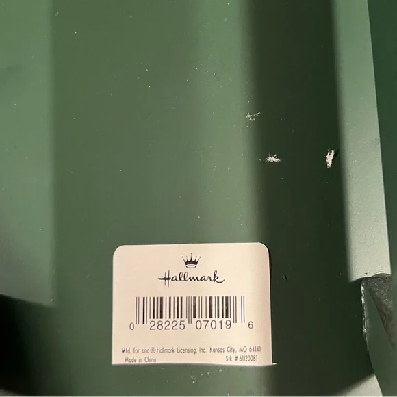 Wooden Painted Santa Merry Christmas Sled - Picture 8 of 9